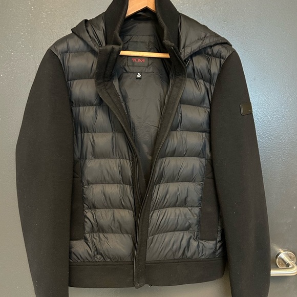 TUMI Mens (unisex!) neoprene high neck hybrid jacket size S great condition - Picture 7 of 13
